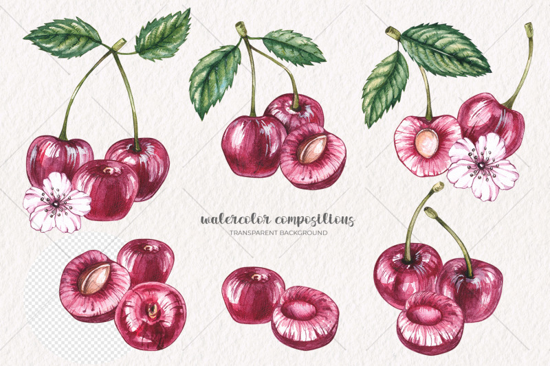 watercolor-cherry-watercolor-clipart-png