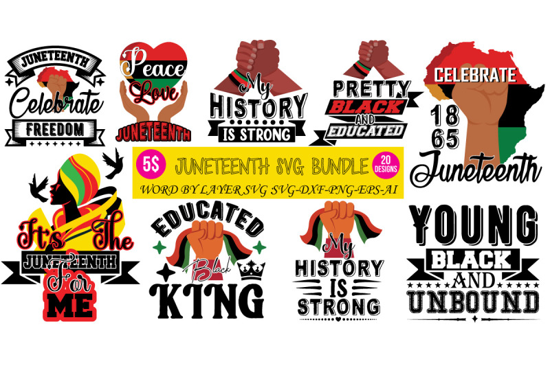 juneteenth-svg-design-bundle-juneteenth-svg-cut-file