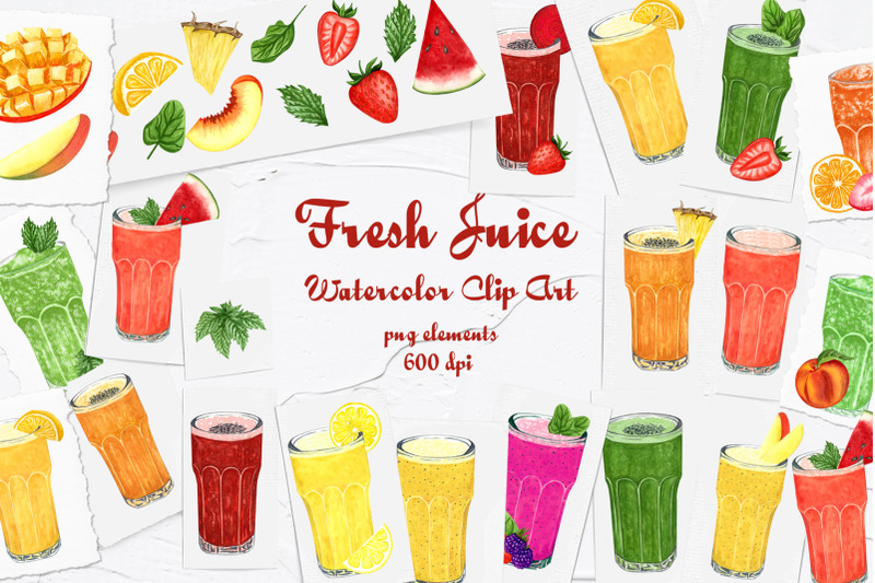 summer-juice-watercolor-clipart