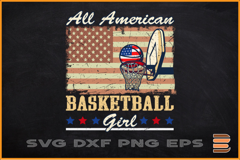 all-american-basketball-girl-4th-of-july