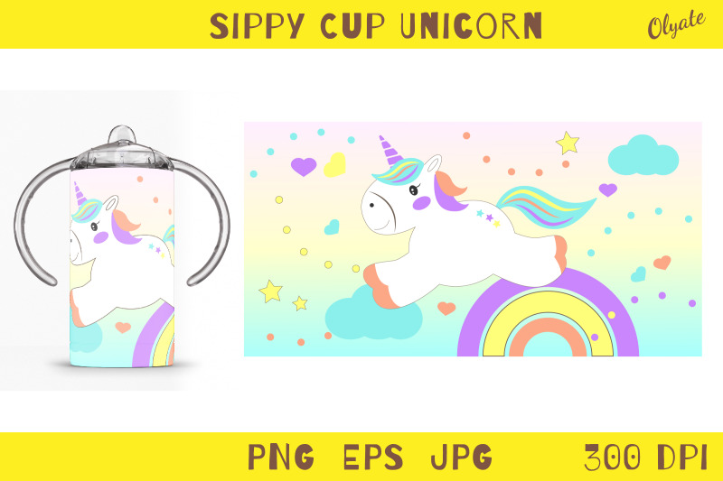 sippy-cup-sublimation-sippy-cup-unicorn-sippy-cup