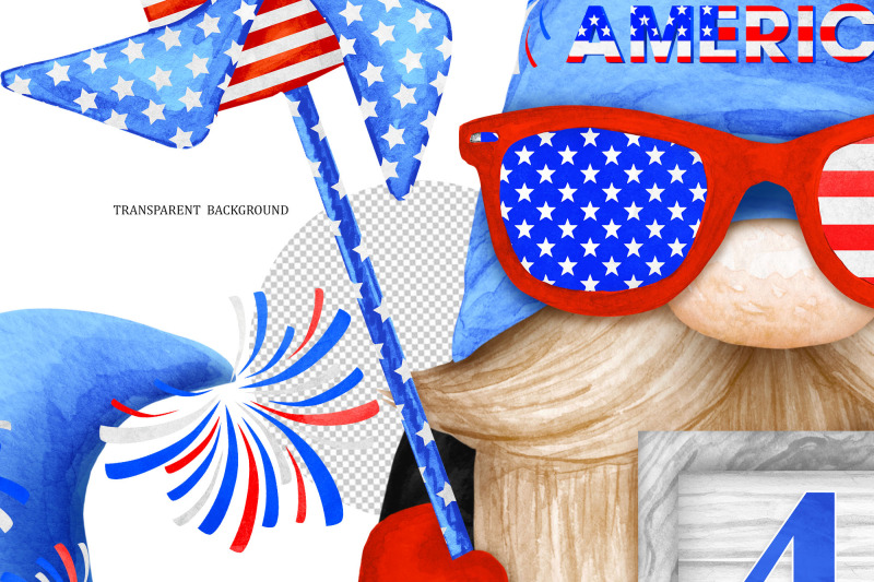 watercolor-gnome-patriotic-4th-of-july-png-clipart-gonks
