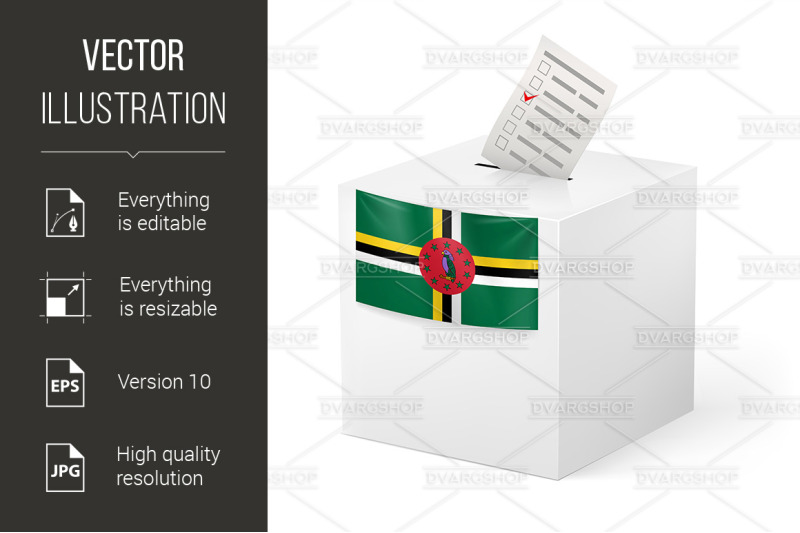 ballot-box-with-voting-paper-dominica