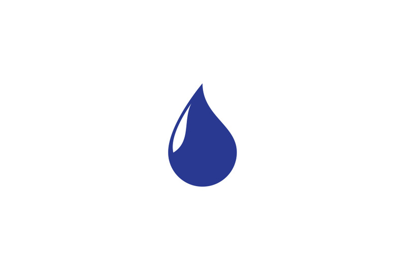 water-drop-logo-images-illustration