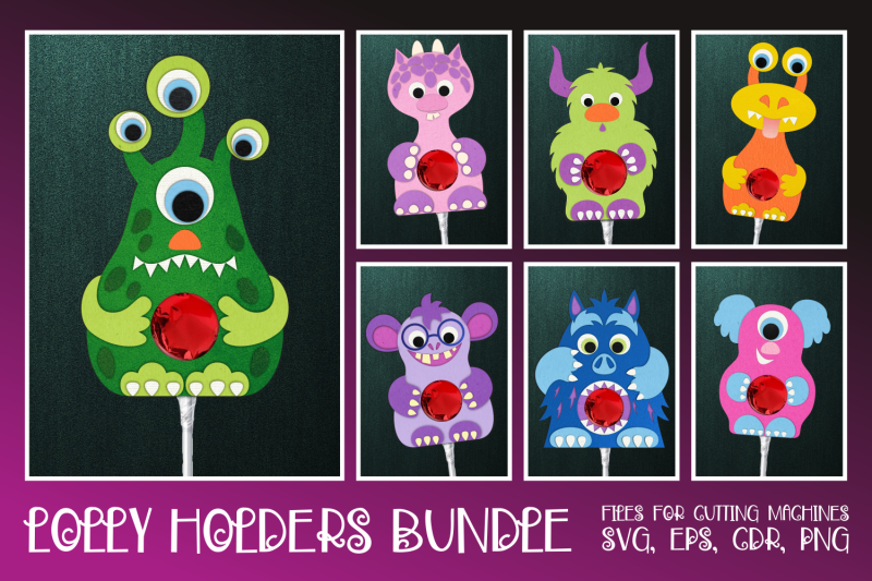 funny-monsters-lollipop-holders-bundle