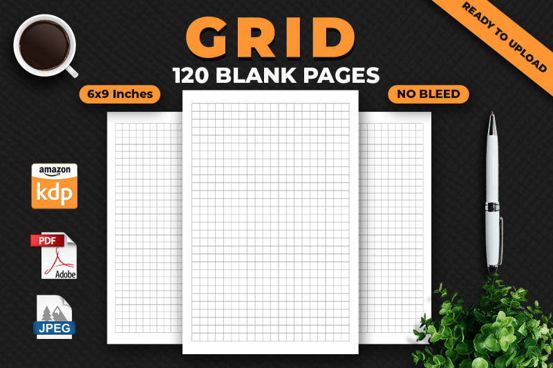 grid-blank-pages-kdp-interior