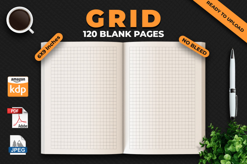 grid-blank-pages-kdp-interior