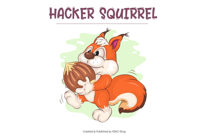 set-of-cartoon-squirrel-03-crafting-sublimation