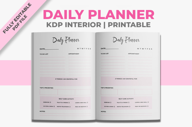 daily-planner-kdp-interior