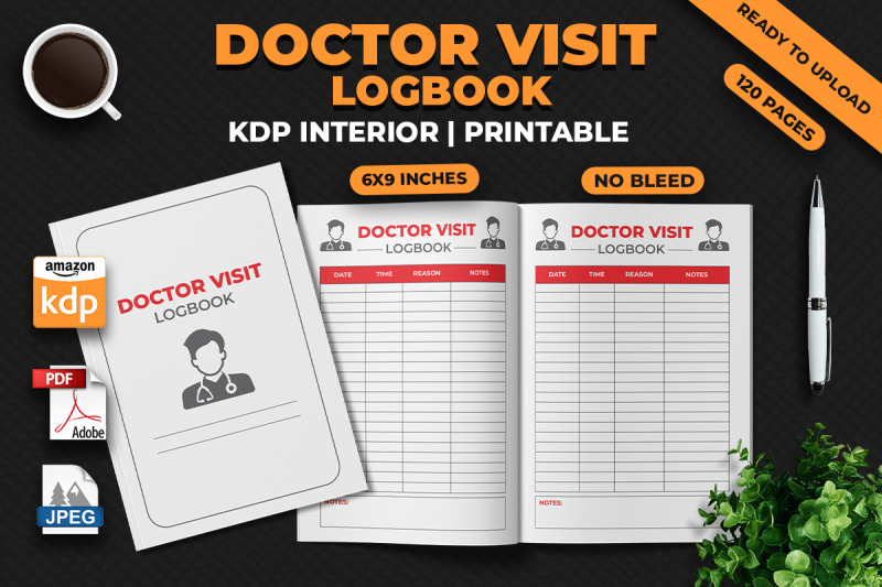 doctor-visit-logbook-kdp-interior