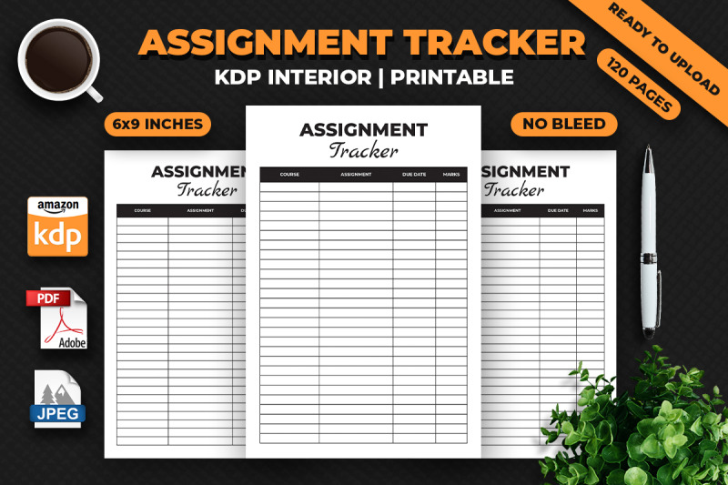 assignment-tracker-kdp-interior