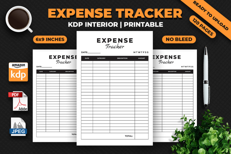 expense-tracker-kdp-interior