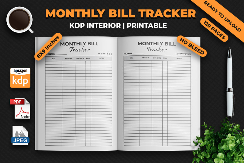 monthly-bill-tracker-kdp-interior