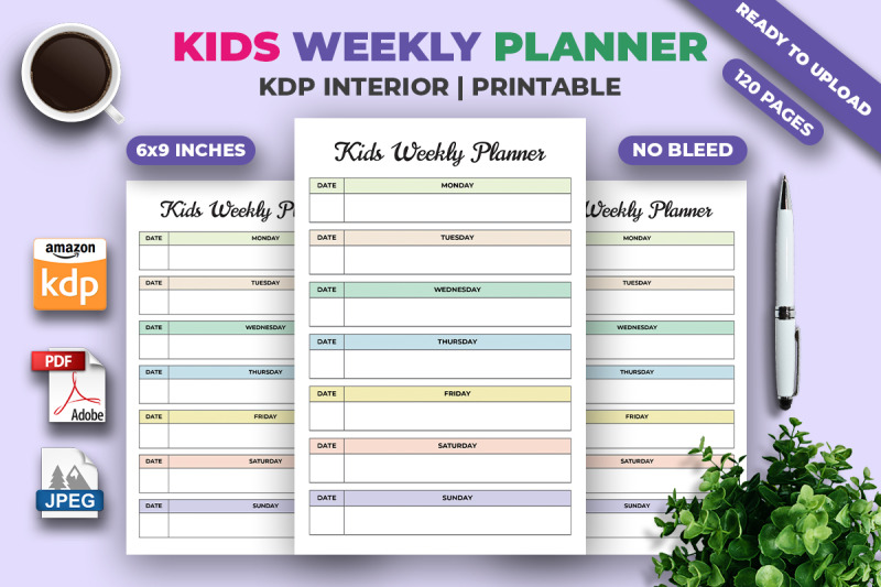 kids-weekly-planner-kdp-interior