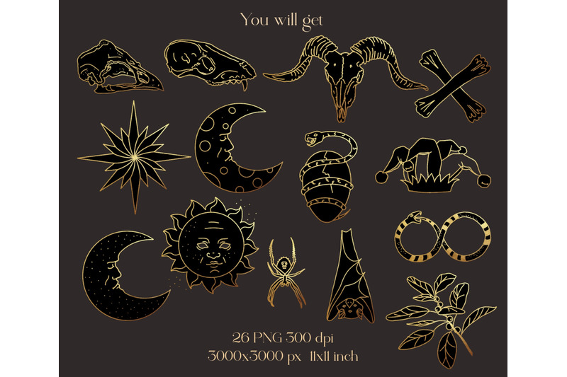 magic-clipart-witch-and-wizard-supplies-halloween-clipart