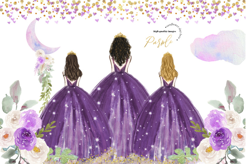 purple-princess-dresses-clipart-over-the-moon-clipart