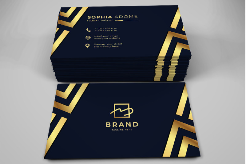 luxury-gold-blue-creative-business-card