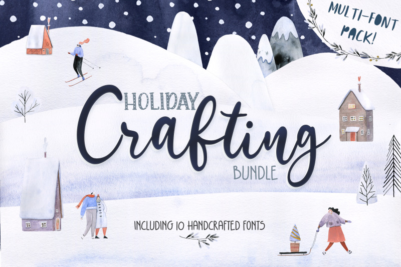 the-holiday-crafting-font-bundle