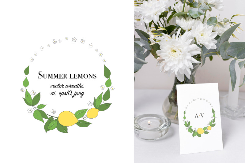 summer-lemons-set-of-vector-graphics-ai-eps10-jpeg