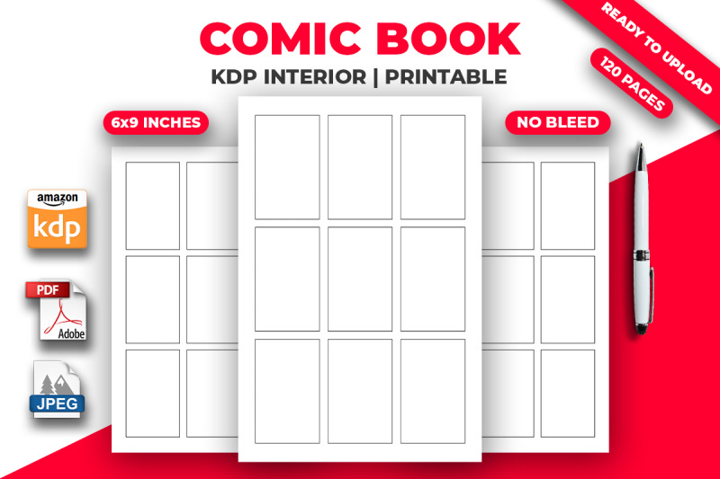 comic-book-kdp-interior