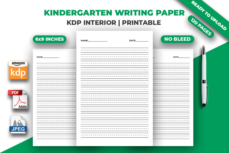 kindergarten-writing-paper-kdp-interior