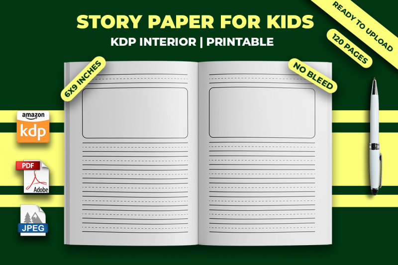 story-paper-for-kids-kdp-interior