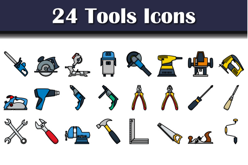 tools-icon-set