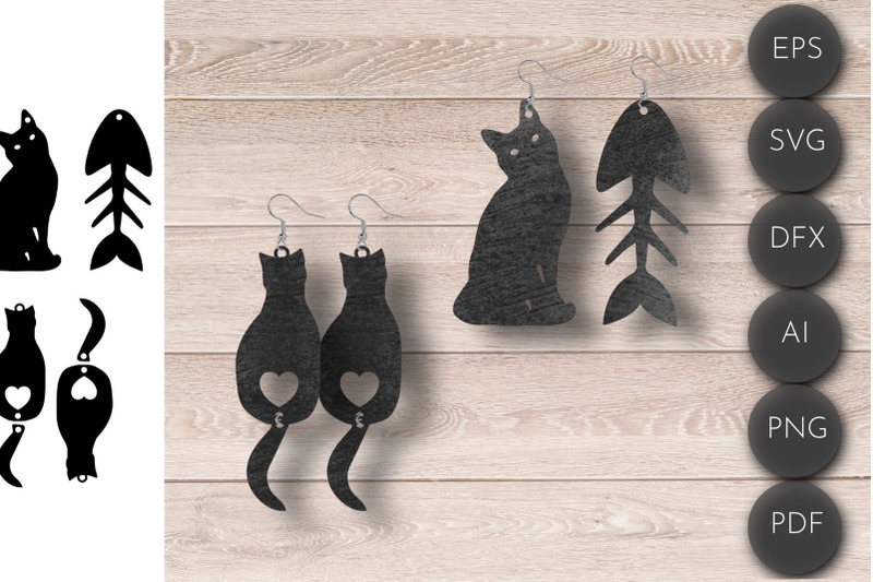 cat-earrings-svg-kitten-laser-cut-files-dangle-jewerly-pet