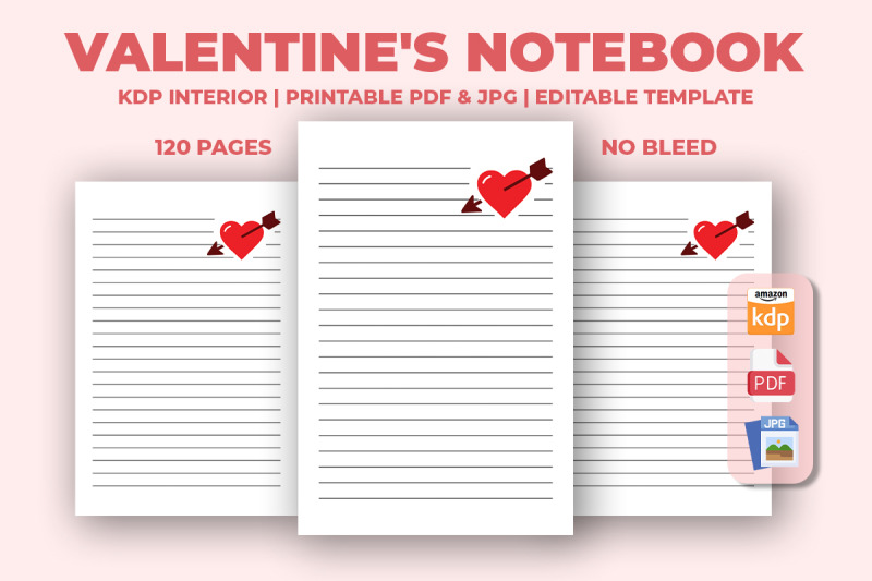 valentines-notebook-kdp-interior