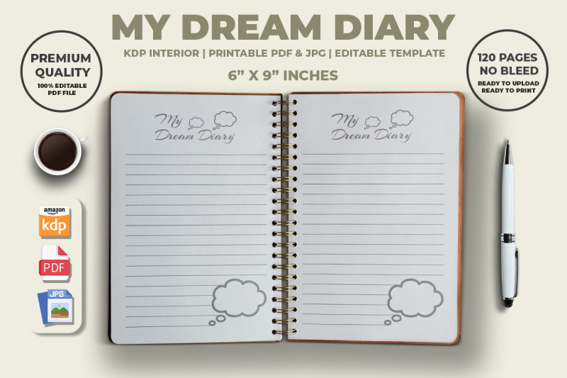 my-dream-diary-kdp-interior