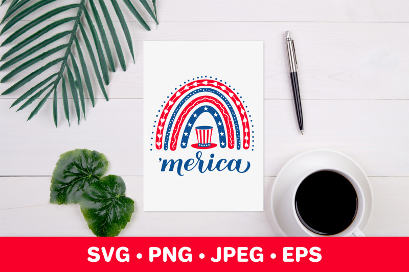 american-patriotic-rainbow-4th-of-july-svg