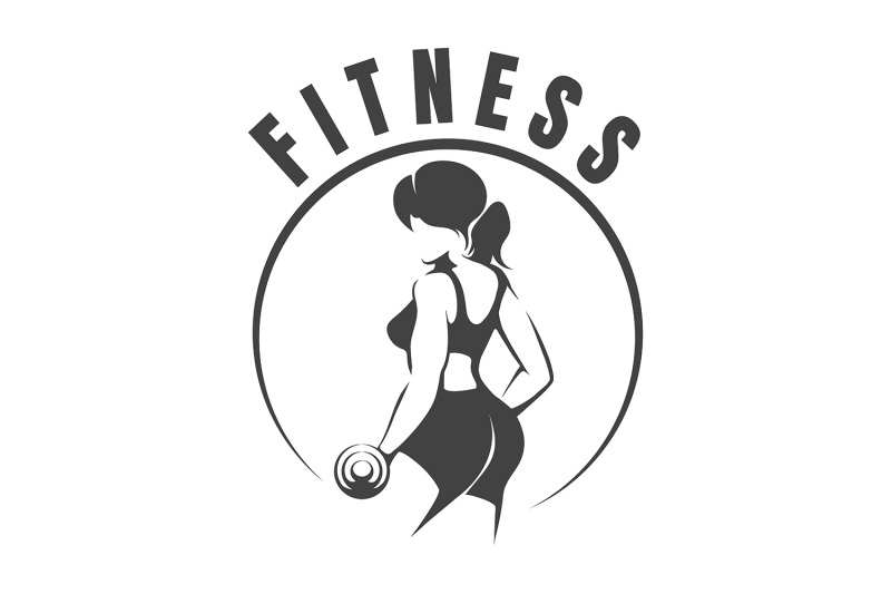 fitness-monochrome-retro-emblem