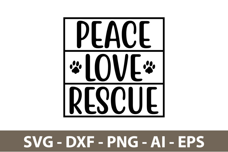 peace-love-rescue-svg