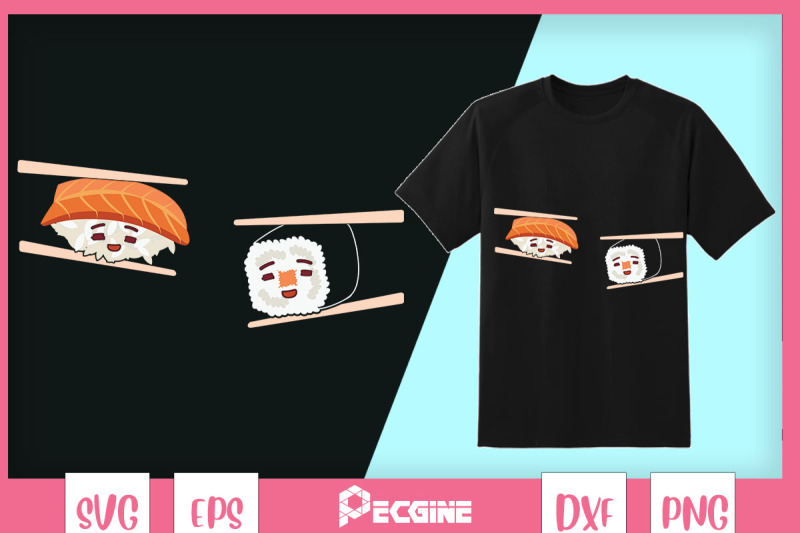 happy-sushi-anime-kawaii-set-food-lover
