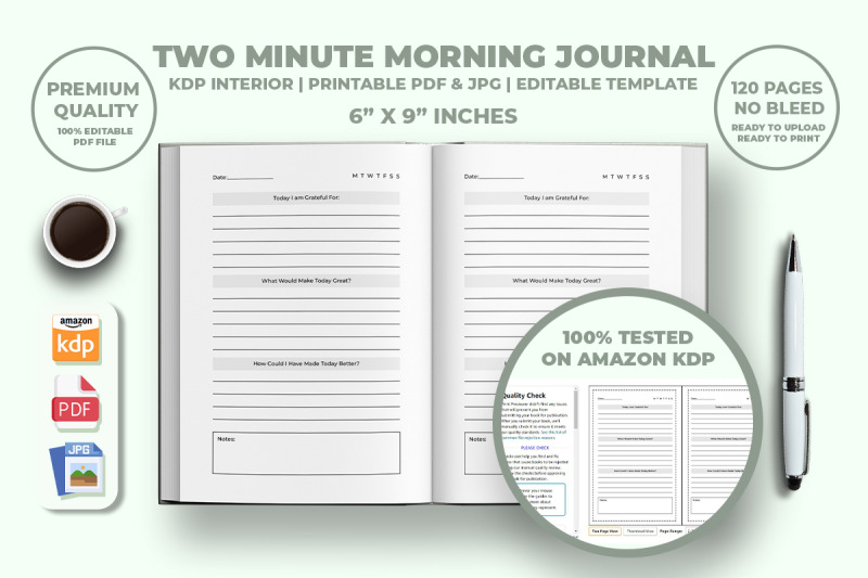 two-minute-morning-journal-kdp-interior