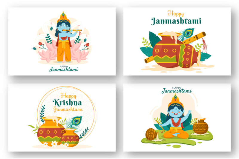 13-happy-krishna-janmashtami-illustration