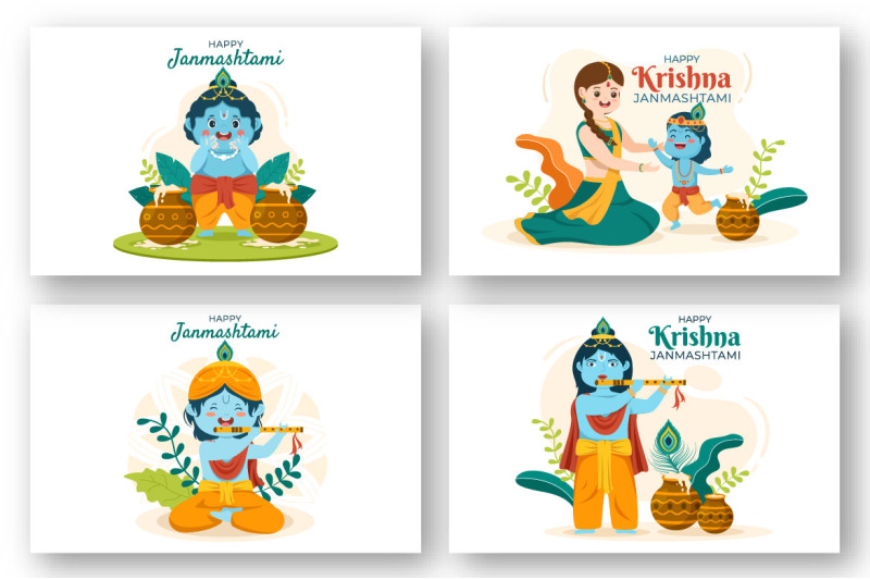 13-happy-krishna-janmashtami-illustration