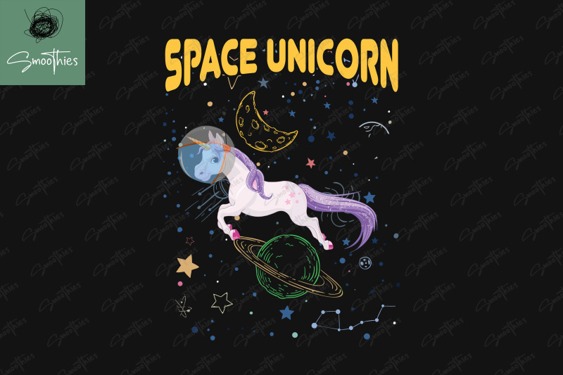 space-unicorns-astronaut-planet-travel