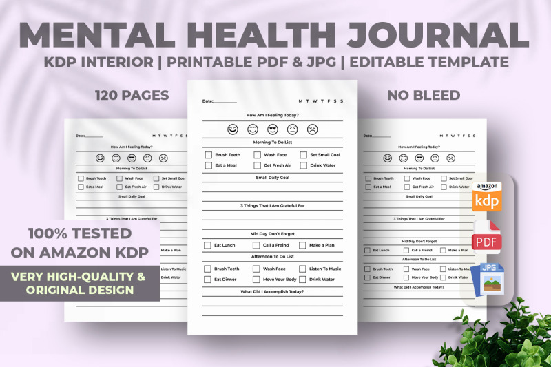 mental-health-journal-kdp-interior