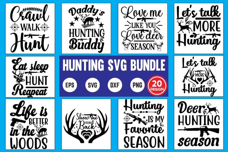 hunting-svg-bundle-hunting-fishing-nature-outdoors-hiking-camping