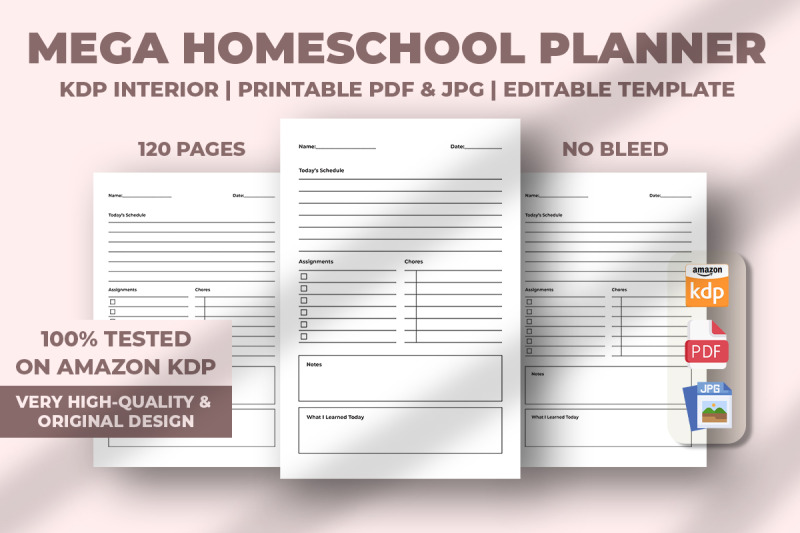 mega-homeschool-planner-kdp-interior