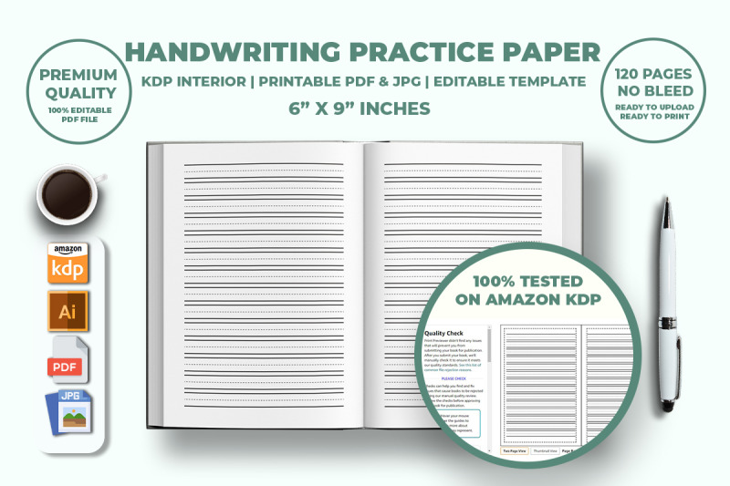 handwriting-practice-paper-kdp-interior