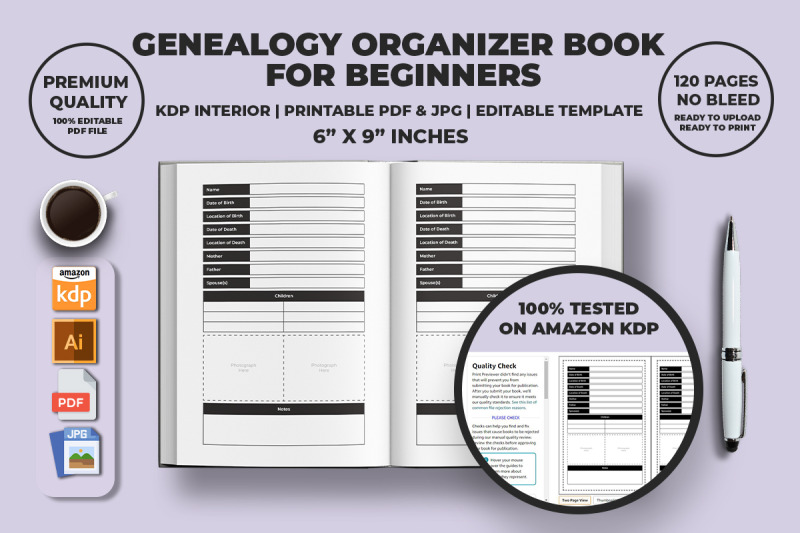 genealogy-organizer-book-for-beginners-kdp-interior