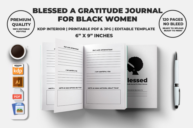 blessed-a-gratitude-journal-for-black-women-kdp-interior