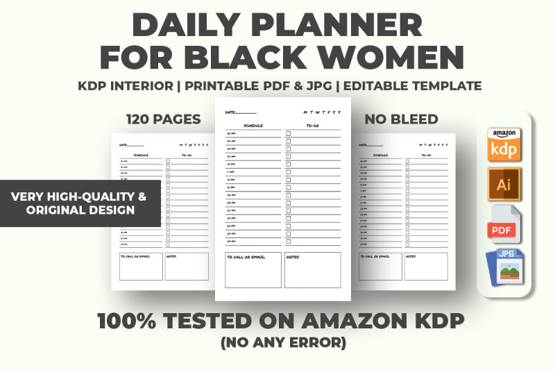 daily-planner-for-black-women-kdp-interior