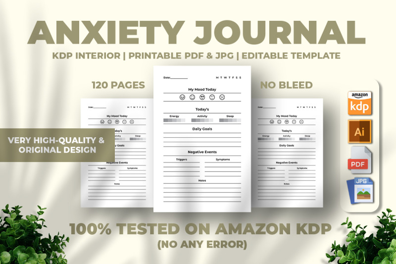 anxiety-journal-kdp-interior