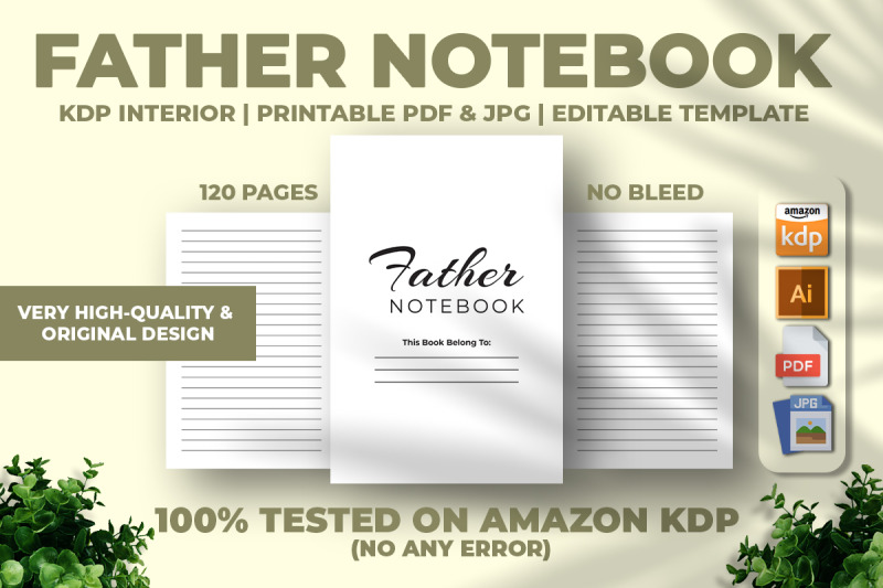 father-notebook-kdp-interior