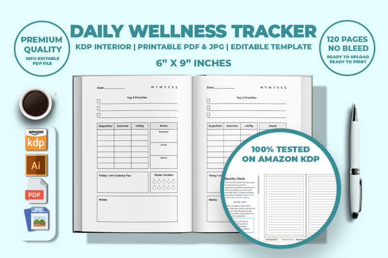 daily-wellness-tracker-kdp-interior