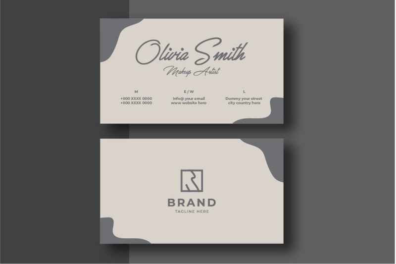 feminine-business-card