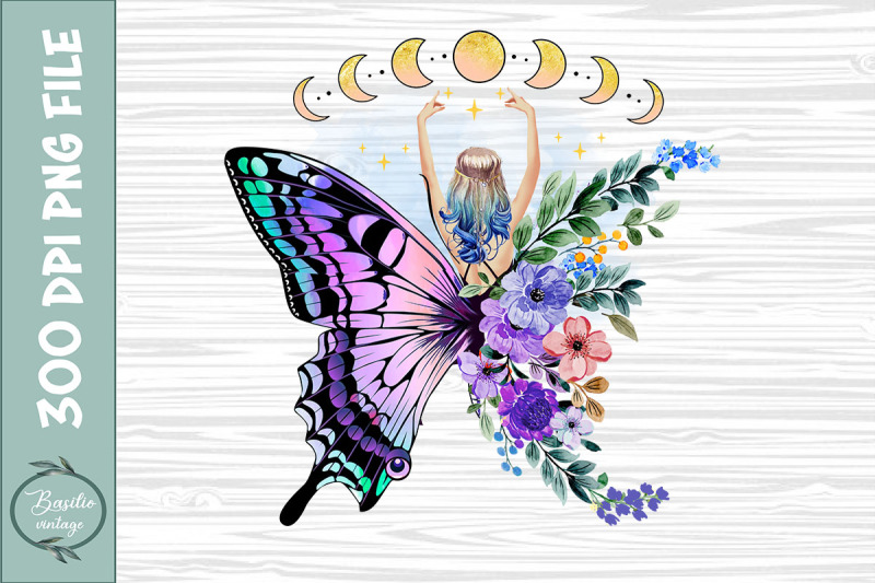 woman-flower-butterfly-wings-moon-phases